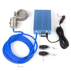 Κλαπετο / σιγαστηρας εξατμισης με τηλεκοντρολ   Διαθέσιμα μεγέθη: 51, 60, 63, 70, 76 89 101 (mm)