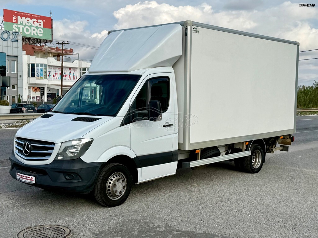 Mercedes-Benz Sprinter 2018 516 ΥΔΡΑΥΛΙΚΗ ΠΟΡΤΑ-ΔΙΠΛΟ ΛΑΣΤΙΧΟ-ΚΟΦΑ-3.500KG
