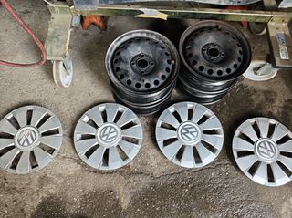 Ζάντες με τάσια 14" Skoda Citigo - VW UP - Seat Mii