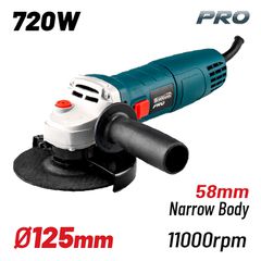 BORMANN Pro BAG7200 Γωνιακός Τροχός 720W Φ125mm ( 020677 )