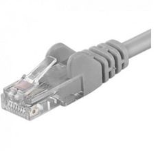 UTP-5E-3-G PremiumCord U/UTP Cat.5e Καλώδιο Δικτύου Ethernet 3m Γκρι 1τμχ
