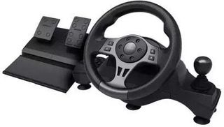 Trust TR-25122 Movi GXT 289 Τιμονιέρα με Μοχλό Ταχυτήτων και Πετάλια για PC / PS4 / Switch / XBOX One / Xbox Series X/S