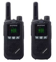 BAOFENG σετ ασύρματοι πομποδέκτες BF-T17, PMR, 0.5W, μαύρο, 2τμχ