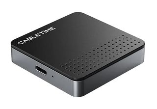 CABLETIME θήκη για M.2 NVME SSD CT-SSD04-AG, μαγνητική, 10Gbps, γκρι