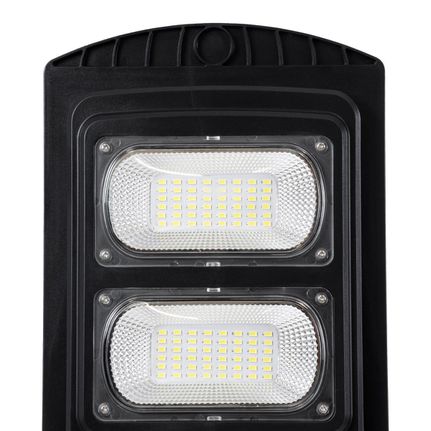 Αυτόνομο Ηλιακό Φωτιστικό Δρόμου 60W 600lm 96 x LED SMD 5730 με Ενσωματωμένο Φωτοβολταϊκό Panel 6V 9W & Επαναφορτιζόμενη Μπαταρία Li-ion 3.2V 9000mAh με Αισθητήρα Ημέρας-Νύχτας & PIR Αισθητήρα Κίνησης-thumb-5