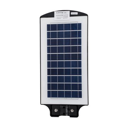 Αυτόνομο Ηλιακό Φωτιστικό Δρόμου 60W 600lm 96 x LED SMD 5730 με Ενσωματωμένο Φωτοβολταϊκό Panel 6V 9W & Επαναφορτιζόμενη Μπαταρία Li-ion 3.2V 9000mAh με Αισθητήρα Ημέρας-Νύχτας & PIR Αισθητήρα Κίνησης-thumb-4