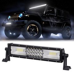 PRO Series Μπάρα Ίσια - Straight TRI-ROW 7D για Αυτοκίνητα & Φορτηγά LED CREE XBD 162W 16200lm 15° & 60° DC 10-30V Αδιάβροχη IP65 Ψυχρό Λευκό 6000K