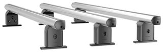 Πλήρες Σετ με Μπάρες Οροφής Αλουμινίου Airdyn B 165 cm και Άκρα Τοποθέτησης για Επαγγελματικά Οχήματα και Van Menabo - 3 τεμ.