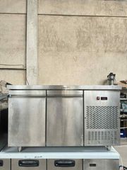 Μεταχειρισμένο Ψυγείο Πάγκο με Δυο Πόρτες και δεξιά Μοτέρ 139Χ70Χ86 Attica-Inox....ΔΕΚΤΗ ΠΙΣΤΩΤΙΚΗ ΚΑΡΤΑ ΑΤΟΚΕΣ ΔΟΣΕΙΣ