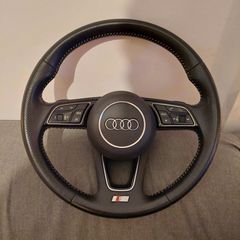 AUDI Τιμόνι SLine A3 S3 8V  A4 S4 A5 S5  2013 - 2019 SLine ΓΝΗΣΙΟ