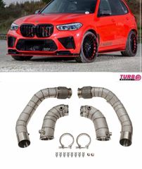 Downpipe TurboWorks BMW X5M F95 X6M F96 Heat Shield 20+