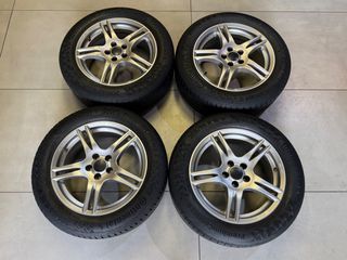 16άρια ζαντολάστιχα 5x100 ~ 205/55/16 Continental