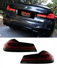 ΦΑΝΑΡΙΑ ΠΙΣΩ Full LED Taillights BMW 5 Series G30 Sedan (2017-2019) LCI Design with Static Turning Lights