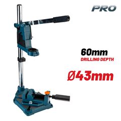 BORMANN Pro BTS2105 Βάση Δραπάνου με Μέγγενη Φ43mm Βάθος Διάτρησης 60mm ( 036531 )