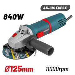 BORMANN BAG8000 Γωνιακός Τροχός Ρυθμιζόμενος 840W Φ125mm ( 017080 )