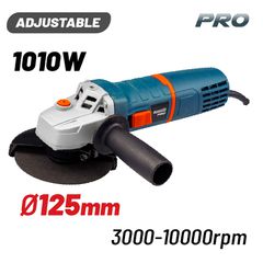 BORMANN Pro BAG1300 Γωνιακός Τροχός Ρυθμιζόμενος 1010W Φ125mm ( 028116 )