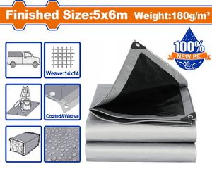 Μουσαμάς Αδιάβροχος WADFOW 180gr/m2 5X6m ( WTQ8856 )