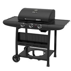 BORMANN Elite BBQ6030 Ψησταριά Υγραερίου FORGE 3 Εστιών με Μαντεμένια Σχάρα (084167)