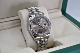 Rolex Daydate Champagne Roman Dial 41mm - Αντίγραφο / ρέπλικα / replica 3Α