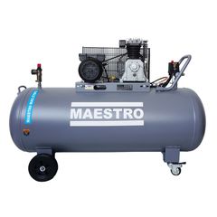 MAC-270PC/1PH AΕΡΟΣΥΜΠΙΕΣΤΗΣ ΜΕ ΙΜΑΝΤΑ 1/Φ - 270 LT - 4HP - 3.0KW - 10BAR