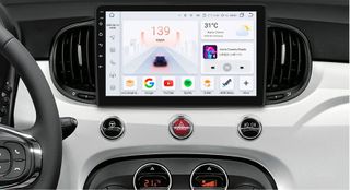 Fiat 500 μετά το 2015 Android Car Radio 9" 4+64GB 8-Core Ασύρματο CarPlay & Aσύρματο Android Auto GPS  WiFi DSP FM/RDS-thumb-5