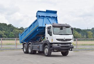 Ανατροπή Renault 2007 KERAX 410 * KIPPER 5,25m * BORDMATIC * 6x4