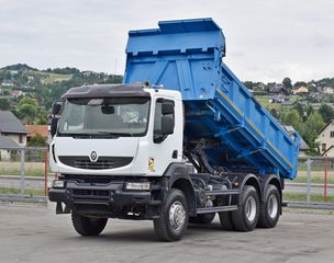 Ανατροπή Renault 2007 KERAX 410 * KIPPER 5,25m * BORDMATIC * 6x4-thumb-1
