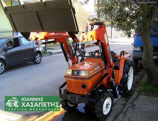 Αμπελουργικά Τρακτέρ Kubota 2016 B1-17 4WD με φορτωτή-thumb-2
