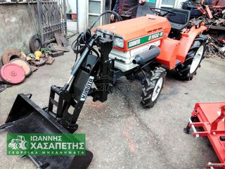 Αμπελουργικά Τρακτέρ Kubota 2019 B-1502 4WD με φορτωτή καινούριο & φρέζα-thumb-1