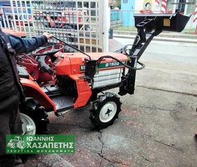 Αμπελουργικά Τρακτέρ Kubota 2019 B-1502 4WD με φορτωτή καινούριο & φρέζα-thumb-3