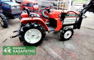 Αμπελουργικά Τρακτέρ Kubota 2019 B-1502 4WD με φορτωτή καινούριο & φρέζα-thumb-4