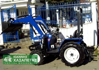 Αμπελουργικά Τρακτέρ Iseki 2017 TY-15 4WD με φορτωτή & rollbar-thumb-3
