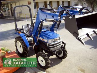 Αμπελουργικά Τρακτέρ Iseki 2017 TY-15 4WD με φορτωτή & rollbar-thumb-1