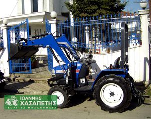 Αμπελουργικά Τρακτέρ Iseki 2017 TY-15 4WD με φορτωτή & rollbar-thumb-2