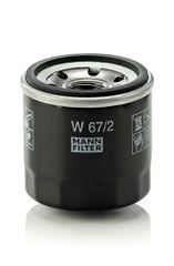 MANN-FILTER W 67/2 – Φίλτρο Λαδιού για Suzuki Alto / Swift & Daewoo–Chevrolet Matiz (Spin-On 3/4-16 UNF)