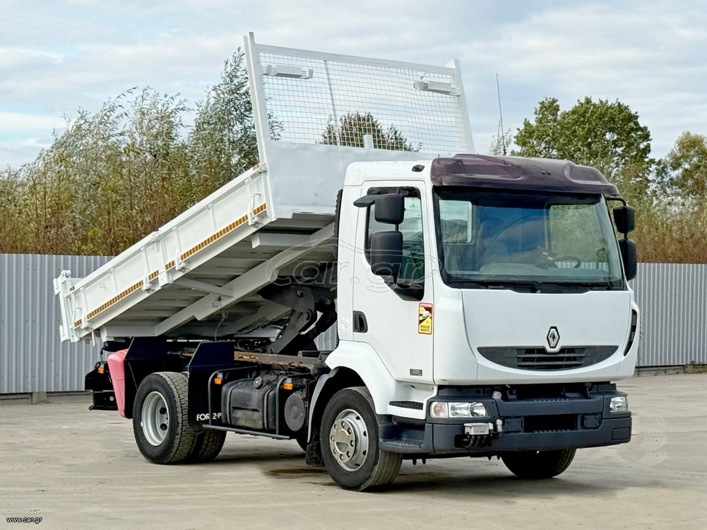 Ανατροπή Renault 2006 MIDLUM 220 DCI * KIPPER 3,80m * BORDMATIC * 4x2