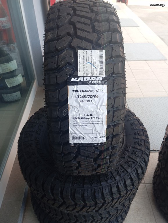 245/70/16 RADAR RENEGADE R.T.