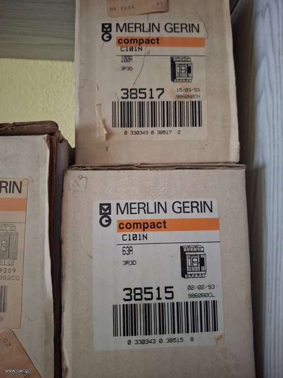 MERLIN GERIN CIRCUIT BREAKER C101N  38517 100 A