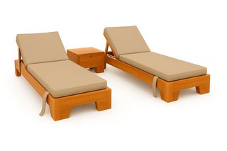 ξαπλώστρες και στρώματα