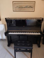 PIANO U3 Made in Japan ΣΕ ΑΡΙΣΤΗ ΚΑΤΑΣΤΑΣΗ με σύστημα σιγασης κ σκαμπό δερμάτινο ιδανικό για μουσικό η πτυχιο.
