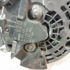 ΣΤΟ ΚΟΣΤΟΣ SAAB 9-3 (2002-2008)  Z20LEL 2,0 TURBO ΓΝΗΣΙΟ ΔΥΝΑΜΟ BOSCH 0124425040 12757363  120Α