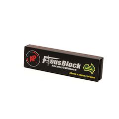 AP-FB140 ΤΑΚΟΣ ΔΙΠΛΗΣ ΕΠΙΦΑΝΕΙΑΣ "FOCUS BLOCK" ΑΚΡΥΛΙΚΟΣ-PLEXIGLASS / EVA, 30Χ16, 140MM
