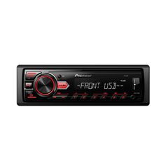Ηχοσύστημα Pioneer MVH-09UB Car stereo with RDS tuner, USB and Aux-In. (Single DIN) (Χωρίς φίσα ISO)