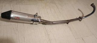 ΕΞΑΤΜΙΣΗ YOSHIMURA TRIOVAL CARBON ΜΕ ΑΠΟΣΠΩΜΕΝΟ ΣΙΓΑΣΤΗΡΑ ΓΙΑ YAMAHA CRYPTON X