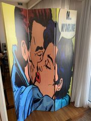 ΔΙΑΧΩΡΙΣΤΙΚΟ ΤΡΙΠΛΟ (ΠΑΡΑΒΑΝ) ΥΨΟΣ 1,80 ΧΠΛΑΤΟΣ 1,20