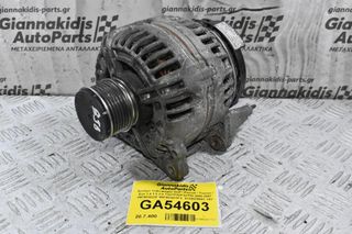 Δυναμό Volkswagen Golf / Passat / Touran / Eos 1.4 1.8 2.0 TSI/TFSI/FSI/TDI 2000-2007 06F903023F 06F903023FX 0124525091 14V 140A (Audi A1 A3 / Seat Leon Altea / Skoda Octavia Fabia)