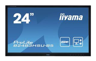 IIYAMA used οθόνη B2483HSU LED, 24" 1920x1080, VGA/DVI/DisplayPort, χωρίς βάση, Grade B