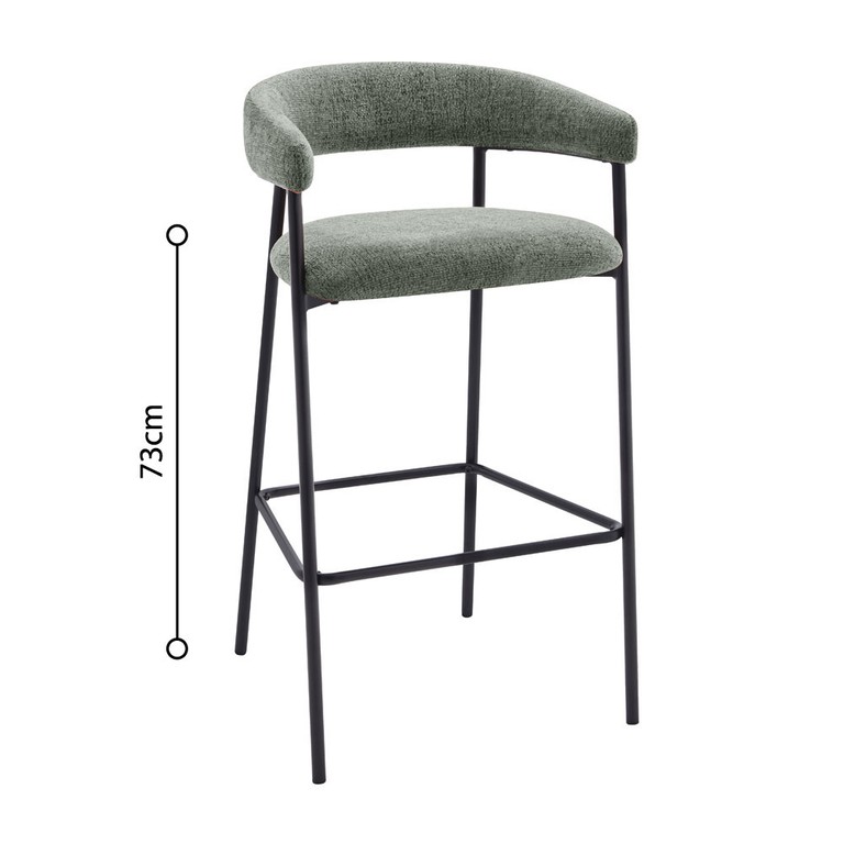 ECLIPSE ΣΚΑΜΠΟ BAR ΛΑΔΙ SILVER 45x46x92