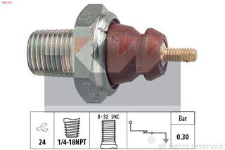 Διακόπτης πίεσης λαδιού  Made in Italy - OE Equivalent