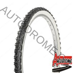 ΛΑΣΤΙΧΟ ΠΟΔΗΛΑΤΟΥ MTB 24x1,75 ΜΑΥΡΟ-ΑΣΠΡΟ LAMPA - 1 τεμ.
